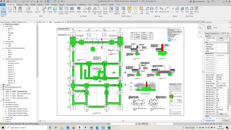 Foundation Design | Traditional Pad & Strip